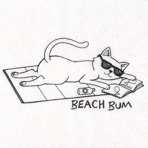 Beach Bum Cat