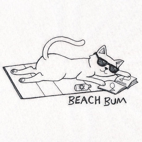 Beach Bum Cat