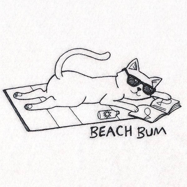 Beach Bum Cat