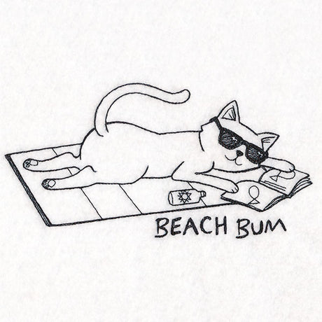 Beach Bum Cat