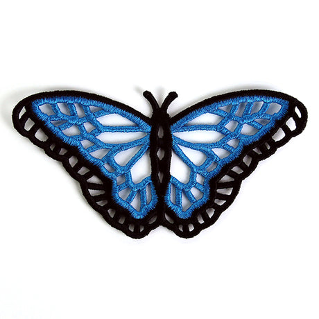 Midsummer Blue Morpho Butterfly (Lace)