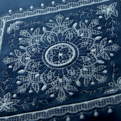 Opulence and Beauty Floral Diamond