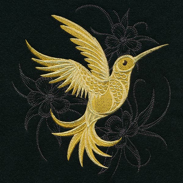 Gilded Summer Hummingbird