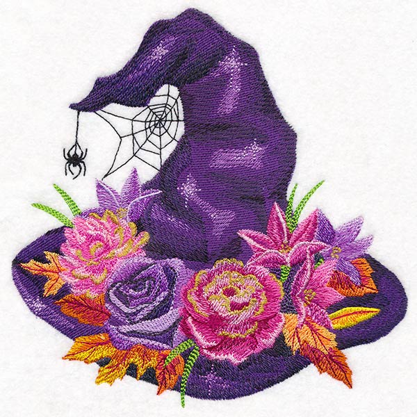 Floral Witch Hat