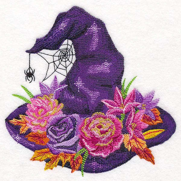 Floral Witch Hat