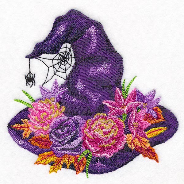 Floral Witch Hat