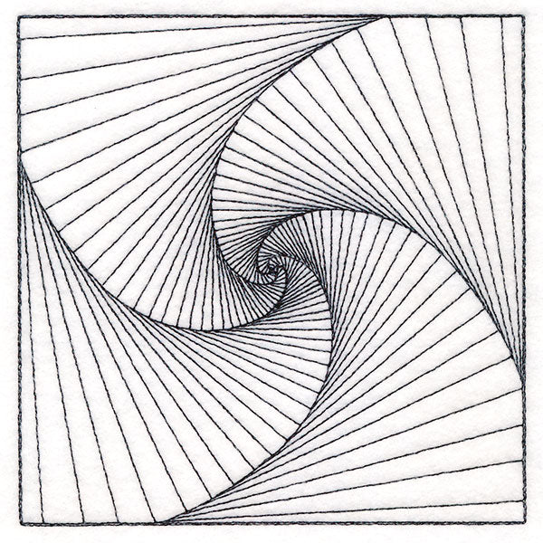 Optical Illusion Quilting Square 3