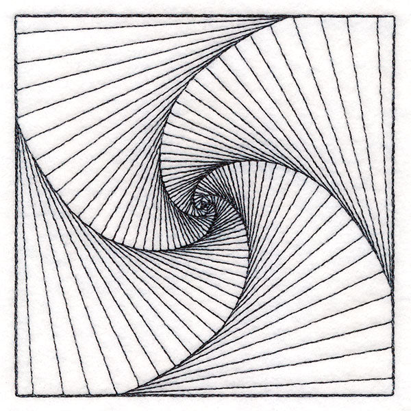 Optical Illusion Quilting Square 3