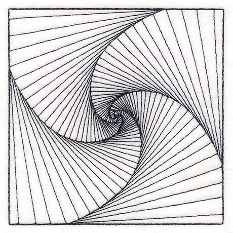 Optical Illusion Quilting Square 3
