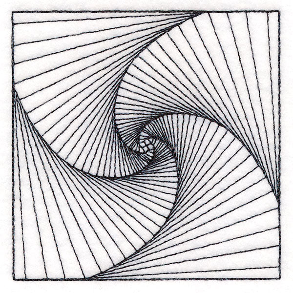 Optical Illusion Quilting Square 3