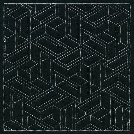 Optical Illusion Quilting Square 4