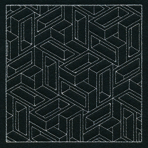 Optical Illusion Quilting Square 4