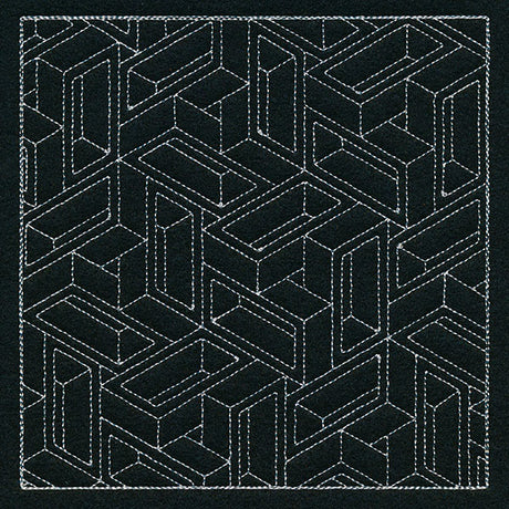 Optical Illusion Quilting Square 4