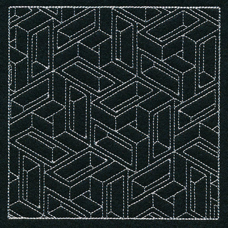 Optical Illusion Quilting Square 4