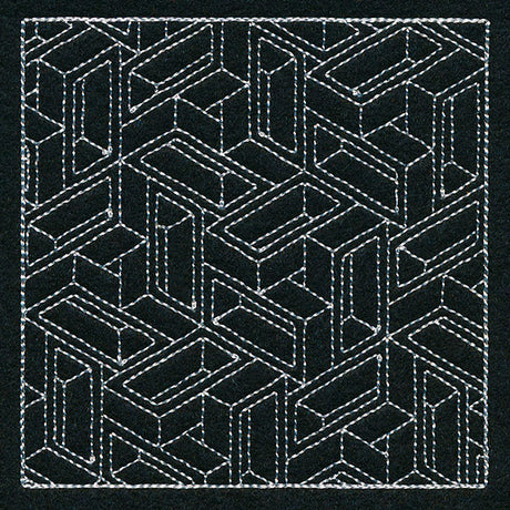 Optical Illusion Quilting Square 4