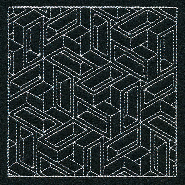 Optical Illusion Quilting Square 4