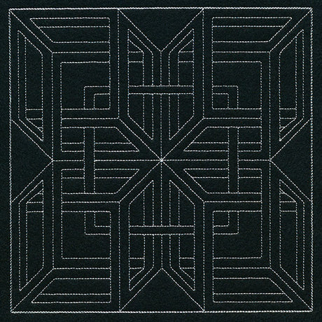 Optical Illusion Quilting Square 6
