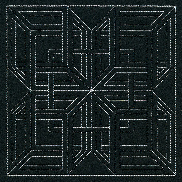 Optical Illusion Quilting Square 6