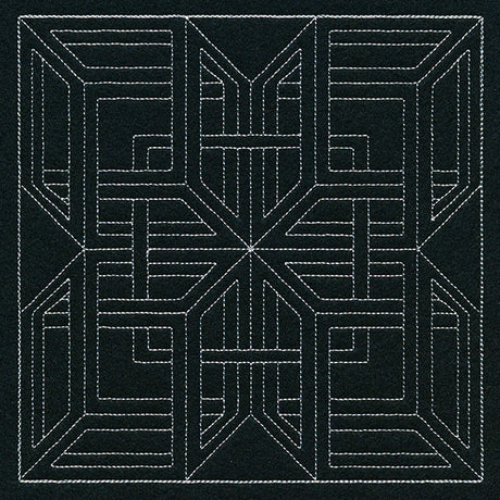Optical Illusion Quilting Square 6