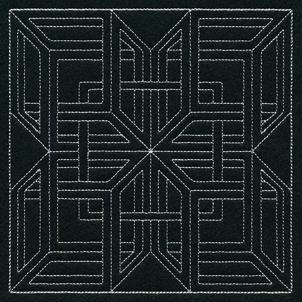 Optical Illusion Quilting Square 6
