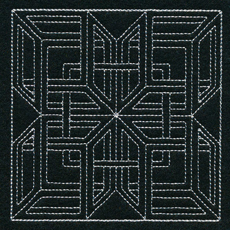 Optical Illusion Quilting Square 6