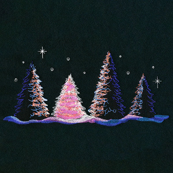 Christmas Forest Border