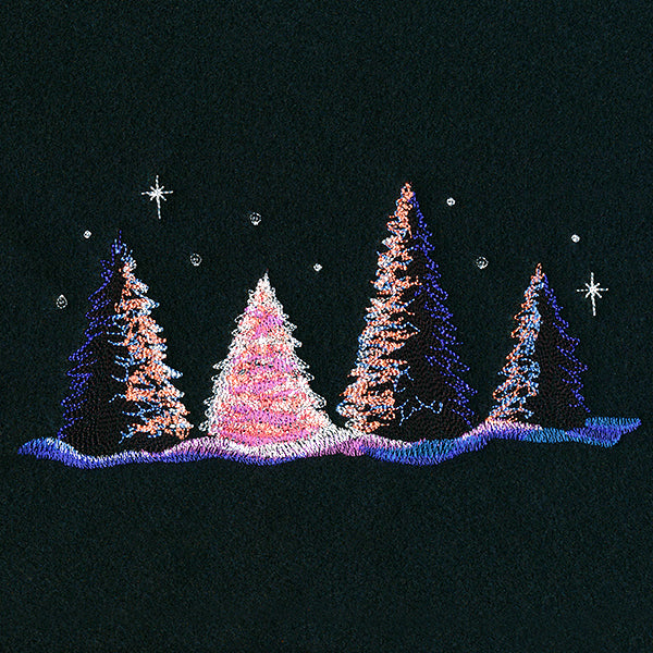 Christmas Forest Border