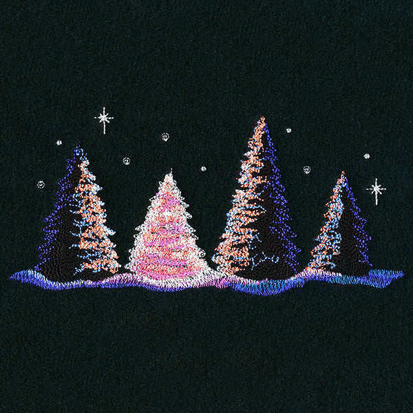 Christmas Forest Border