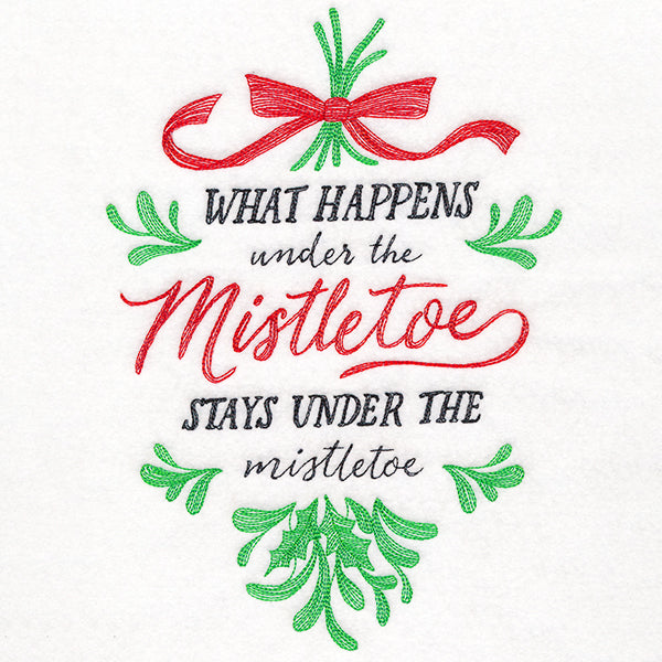 What Happens Under the Mistletoe