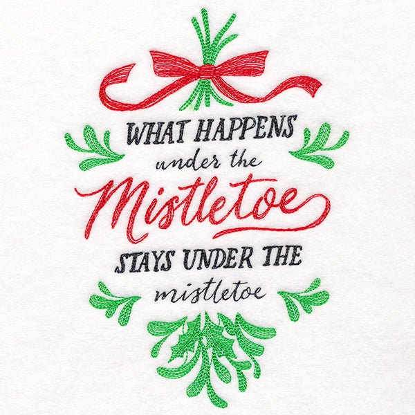 What Happens Under the Mistletoe