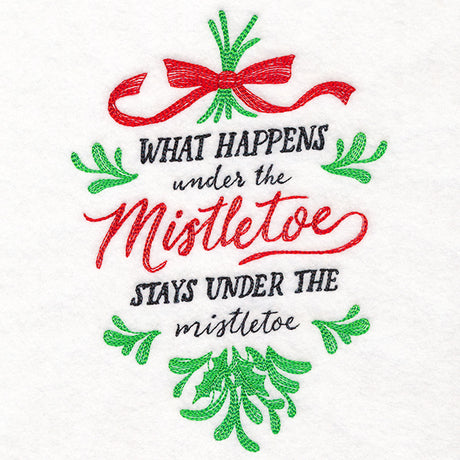 What Happens Under the Mistletoe