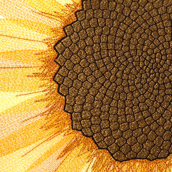 Macro Sunflower Square