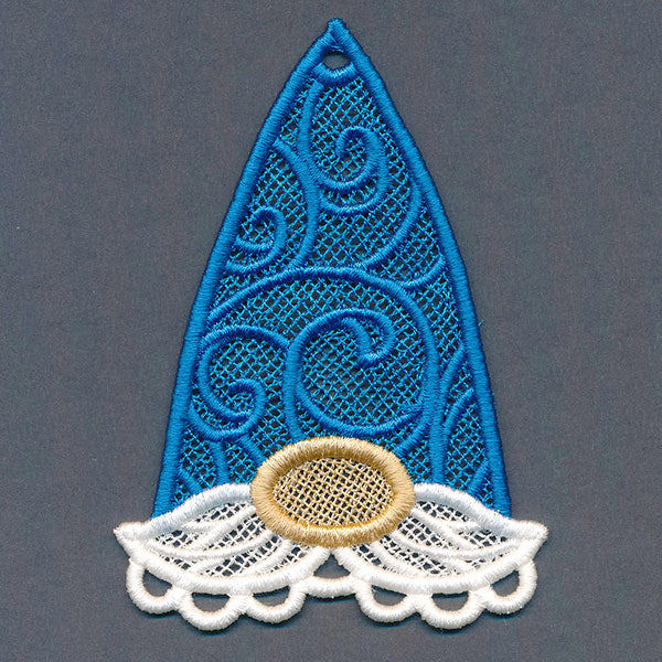 On the Fringe Gnome Ornament (Lace)