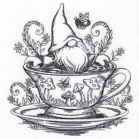 A Day at the Spa Teacup Gnome