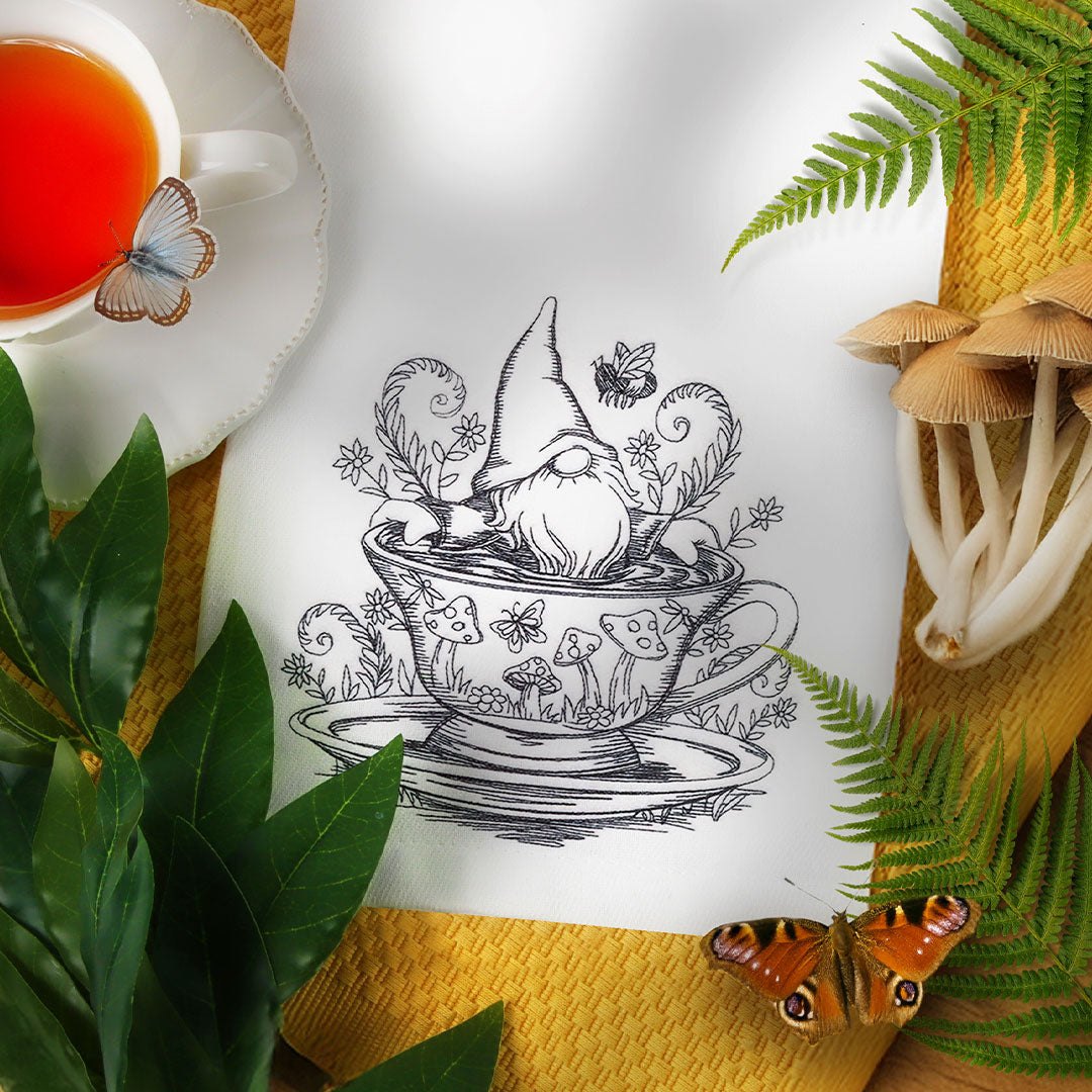 A Day at the Spa Teacup Gnome