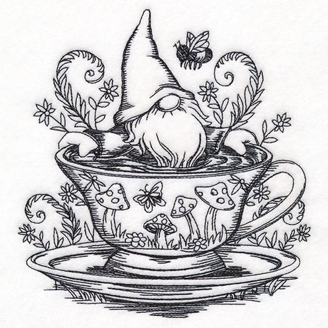 A Day at the Spa Teacup Gnome