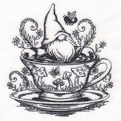 A Day at the Spa Teacup Gnome