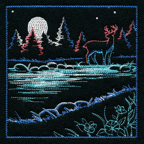 Haunting Autumn Quilt Scene 4