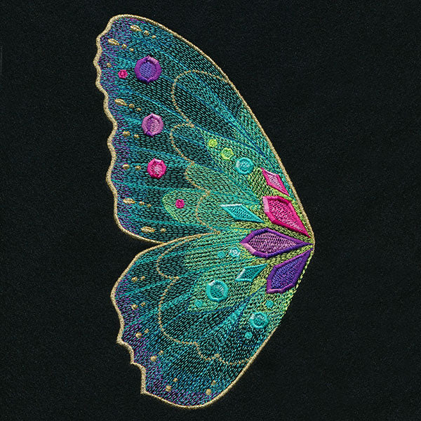 Bejeweled Butterfly Wing