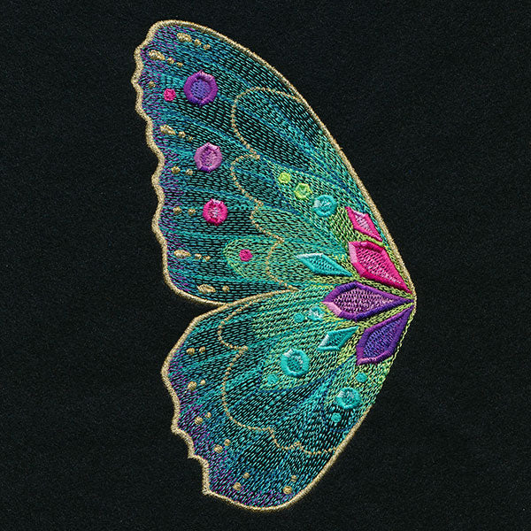 Bejeweled Butterfly Wing
