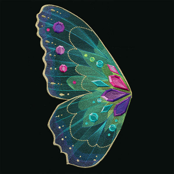 Bejeweled Butterfly Wing