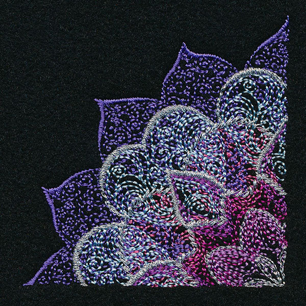 Blooming Mirage Mandala Corner