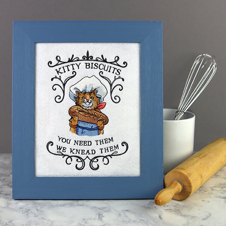 Kitty Biscuits: You Need Them We Knead Them Market Sign