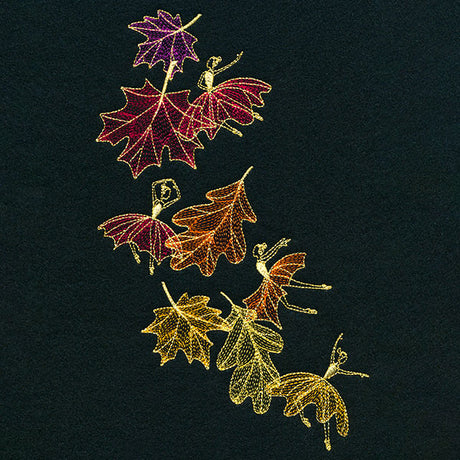 Autumn Leaves Ballerinas Cascade