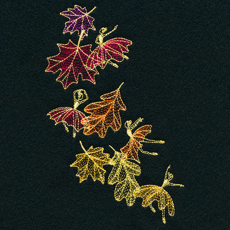 Autumn Leaves Ballerinas Cascade