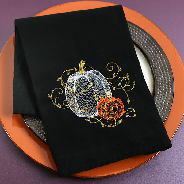 Autumn Splendor Filigree Pumpkins