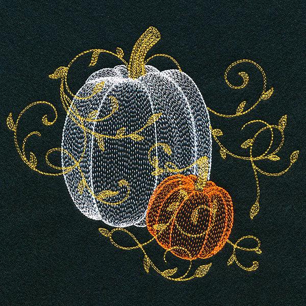Autumn Splendor Filigree Pumpkins