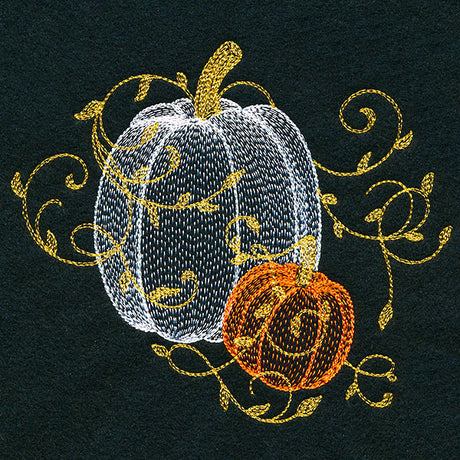 Autumn Splendor Filigree Pumpkins
