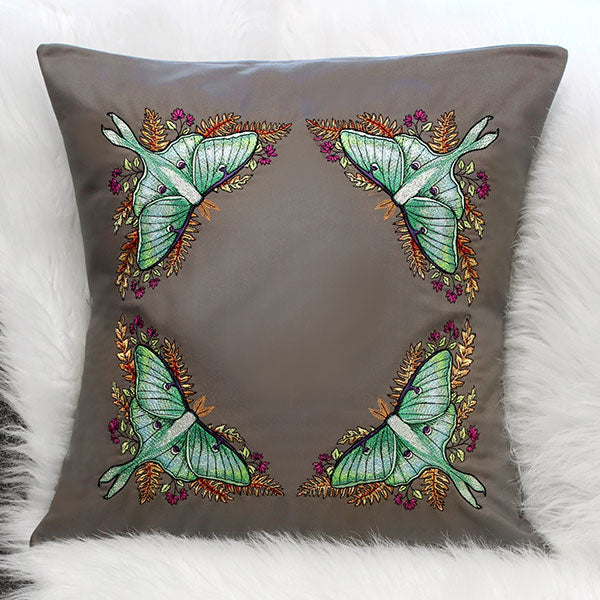 Autumn Garden Luna Moth Corner