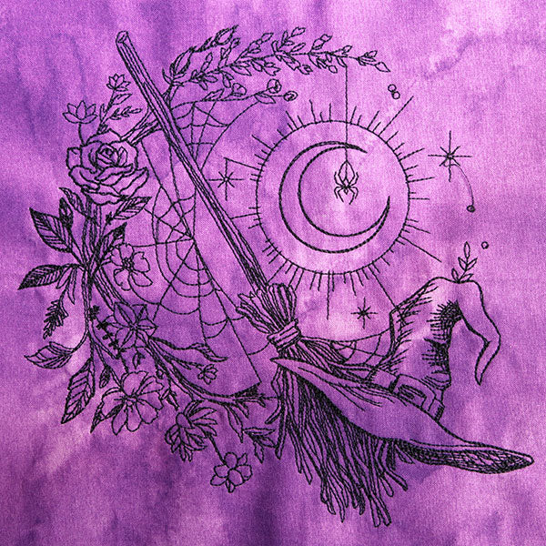 Midnight Witches Wreath